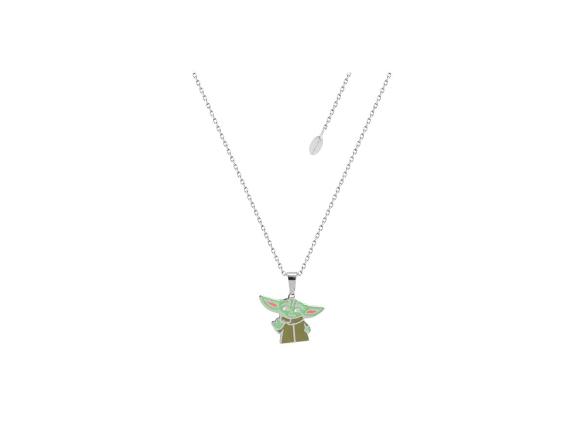 Couture Kingdom Couture Kingdom Star wars ECC Grogu Enamel Necklace