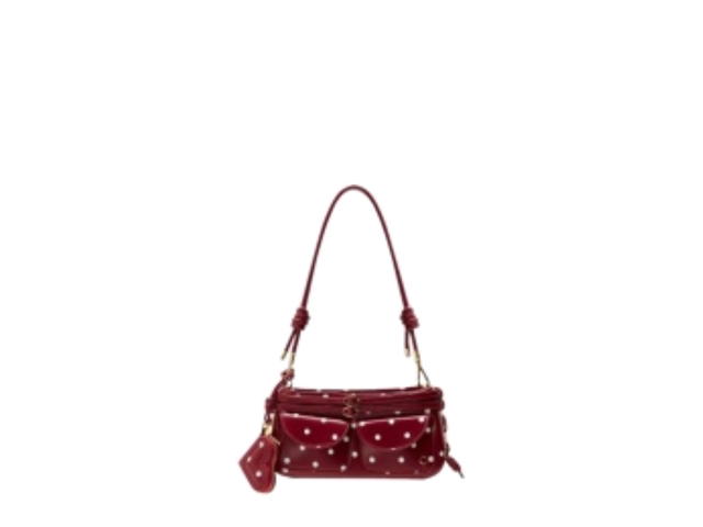 Cozii Cozii Alice Double Double Bag In Polka Dot Red - view 1