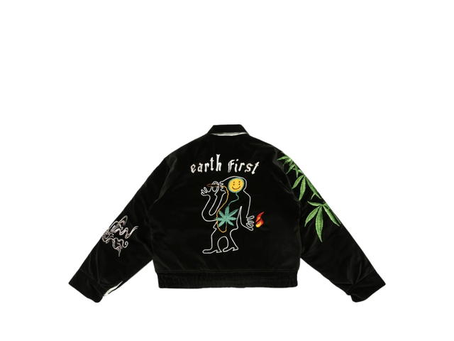 Cactus Plant Flea Market Cactus Plant Flea Market Souvenir Jacket Black - view 2