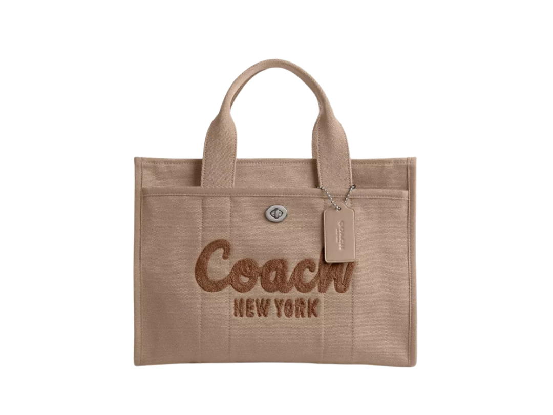 Coach Coach Cargo Tote Dark Natural