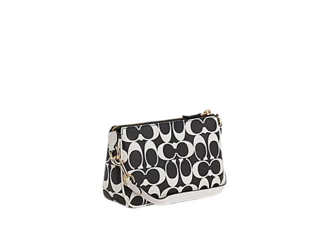 Coach Coach Nolita 19 In Signature Canvas Black - view 3