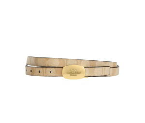 Buy Coach Signature Buckle Reversible Eliza Belt Gold Light Khaki Chalk at Sasom – Authentic and Ready to Ship