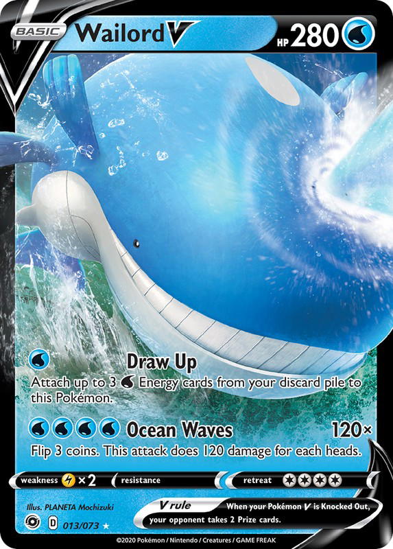 Pokemon Pokemon Wailord V [CPA 013/073] Sword & Shield "Champion's Path" (EN)