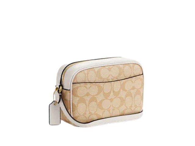 Coach Coach Mini Jamie Camera Bag In Signature Canvas With Gold Tone Hardware Light Khaki Chalk - view 2
