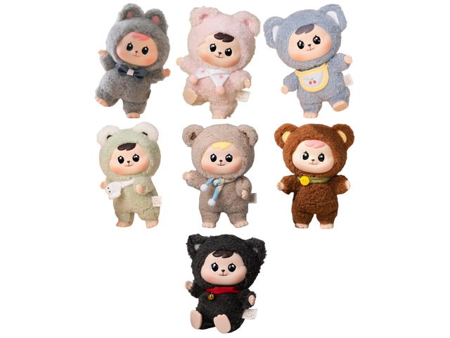 cqtoy CQTOY Bao-ao Cuddle Series Plush Dolls Unopened Blind Box Single Box - view 2