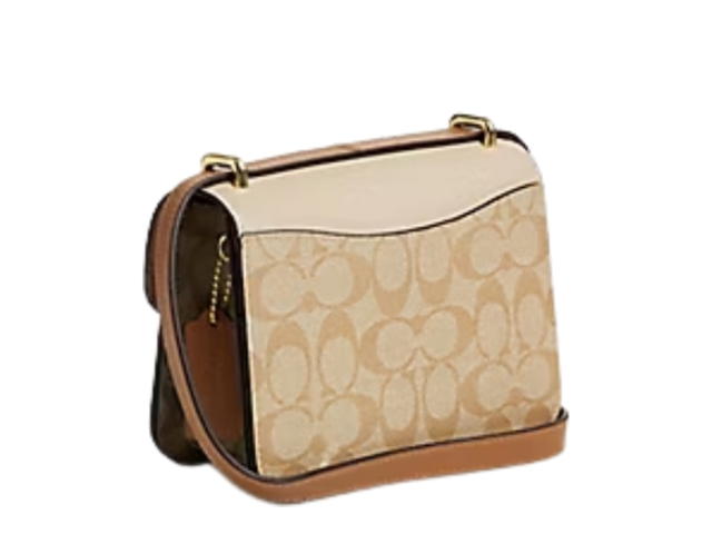 Coach Coach Morgan Square Khaki Multicolor Light Khaki Im - view 2