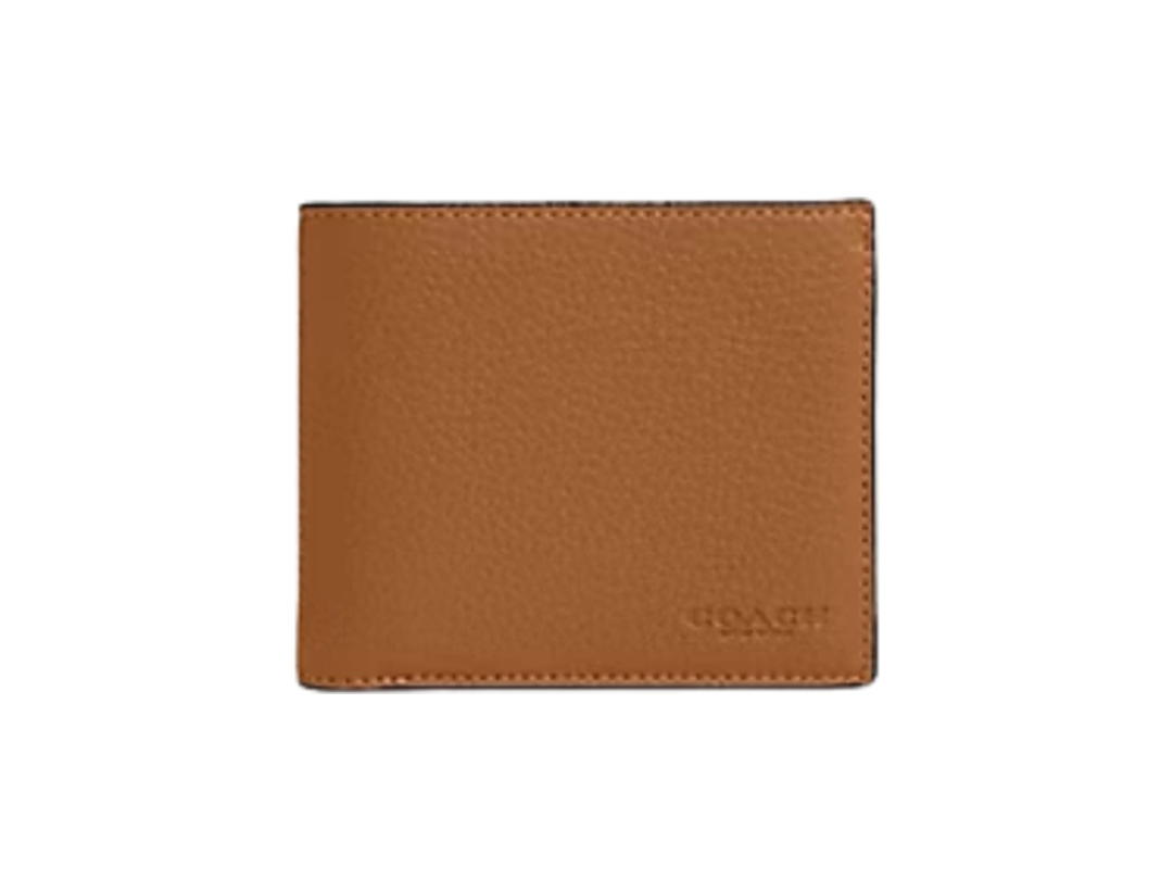 Coach Coach 3 In 1 Wallet Gunmetal Light Saddle
