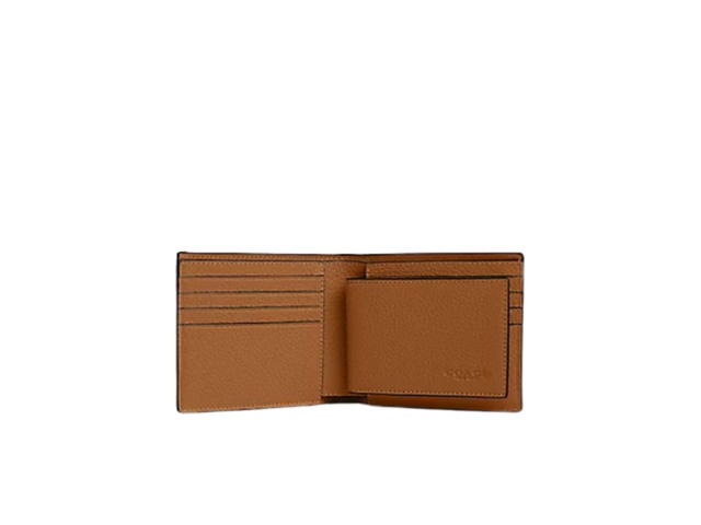 Coach Coach 3 In 1 Wallet Gunmetal Light Saddle - view 2
