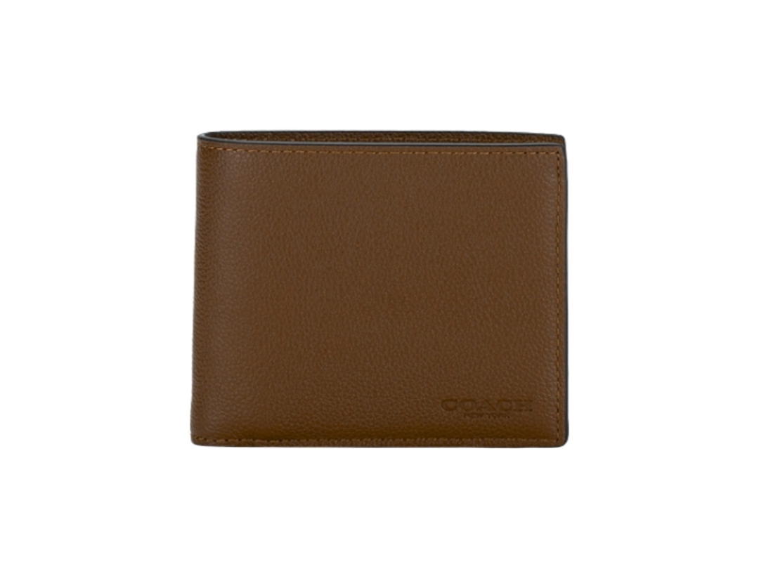 Coach Coach 3 IN 1 Wallet Dark Saddle Brown
