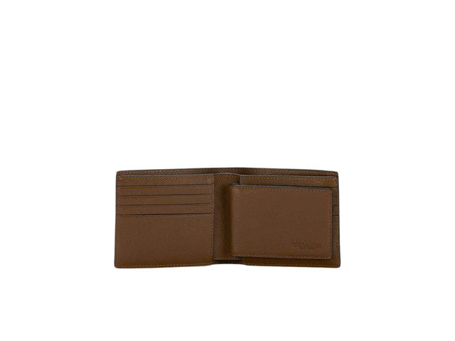 Coach Coach 3 IN 1 Wallet Dark Saddle Brown - view 2