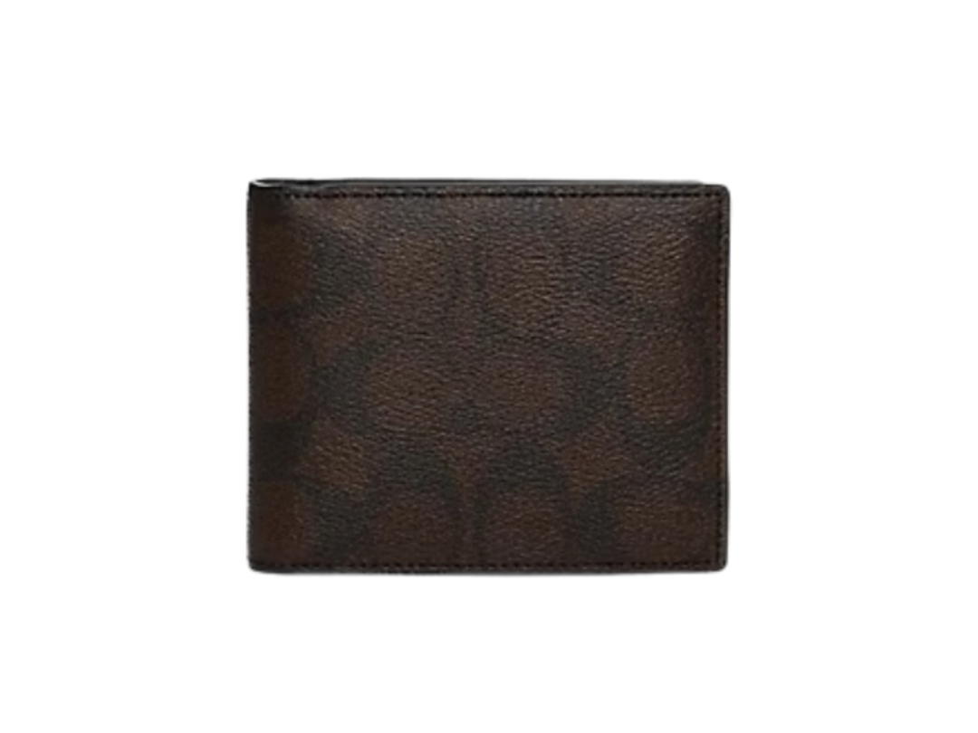 Coach Coach 3 In 1 Wallet Mahogany Multi