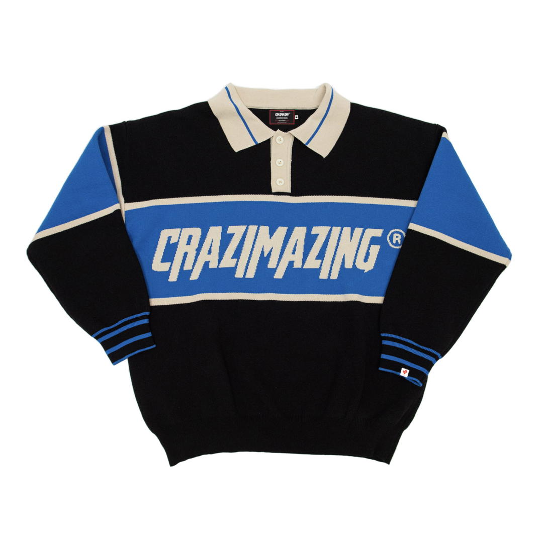 Crazimazing Crazimazing Knit Polo l Modern race