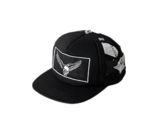Chrome Hearts Chrome Hearts X Aerosmith X Youngblood Trucker Cap Black - view 1