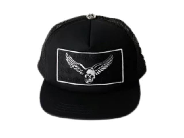 Chrome Hearts Chrome Hearts X Aerosmith X Youngblood Trucker Cap Black - view 2