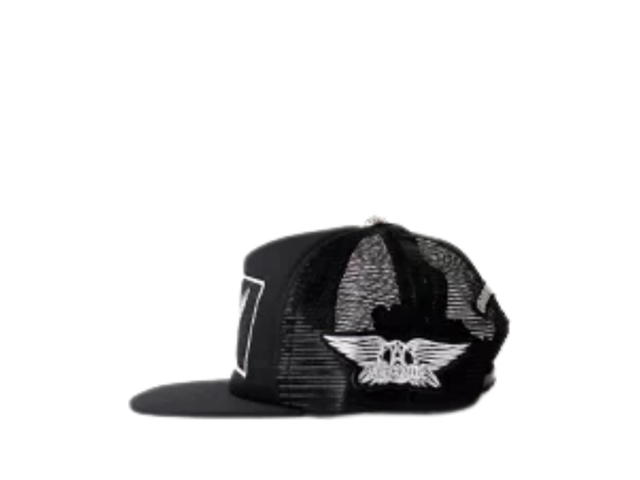 Chrome Hearts Chrome Hearts X Aerosmith X Youngblood Trucker Cap Black - view 3