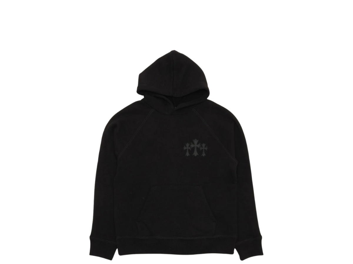 Chrome Hearts Chrome Hearts Cemetery Cross Seven-11 Hoodie Black