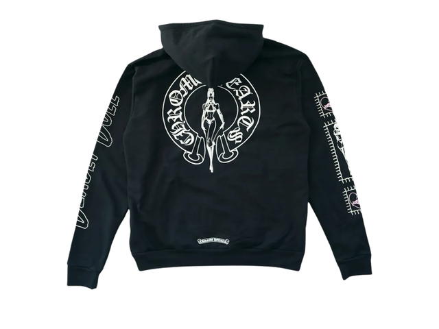 Chrome Hearts Chrome Hearts Deadly Doll Zip-Up Hoodie Black - view 2