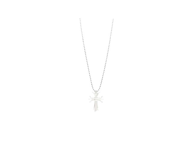 Chrome Hearts Chrome Hearts Silicone Cross Necklace Clear - view 2