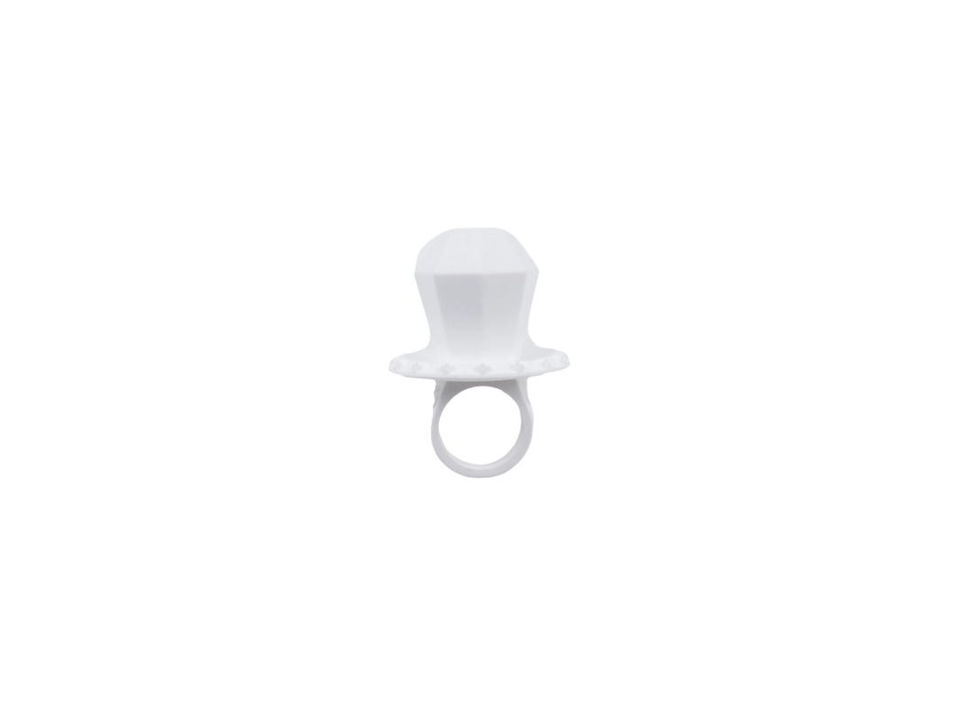 Chrome Hearts Chrome Hearts Silicone Ring Pop White