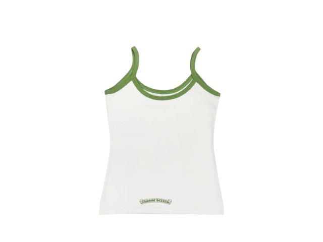 Chrome Hearts Chrome Hearts Horseshoe Logo Tank Top Green White - view 2