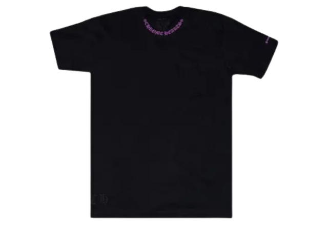 Chrome Hearts Chrome Hearts Neck Logo Tee Black - view 1