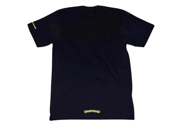Chrome Hearts Chrome Hearts Neck Logo Tee Print Short Sleeve T-Shirt Black - view 2