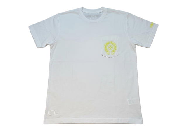 Chrome Hearts Chrome Hearts Logo T-Shirt Neon Yellow - view 1