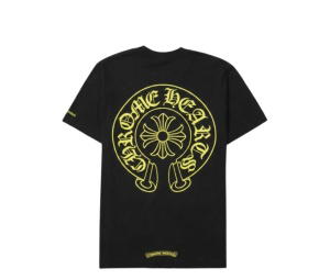 Buy Chrome Hearts Neon Yellow Horseshoe S/S T-Shirt Black at Sasom – Authentic and Ready to Ship