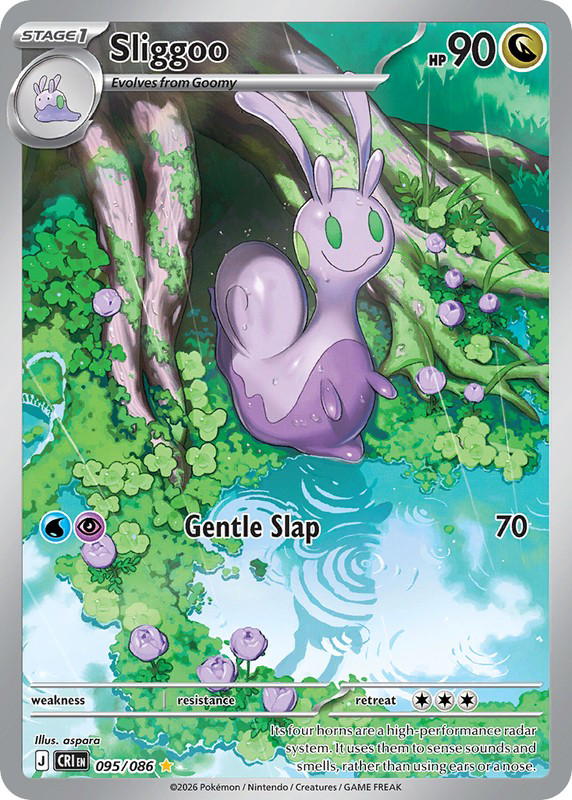 Pokemon Pokemon Sliggoo IR [CRI 095/086] Mega Evolution "Chaos Rising" (EN)