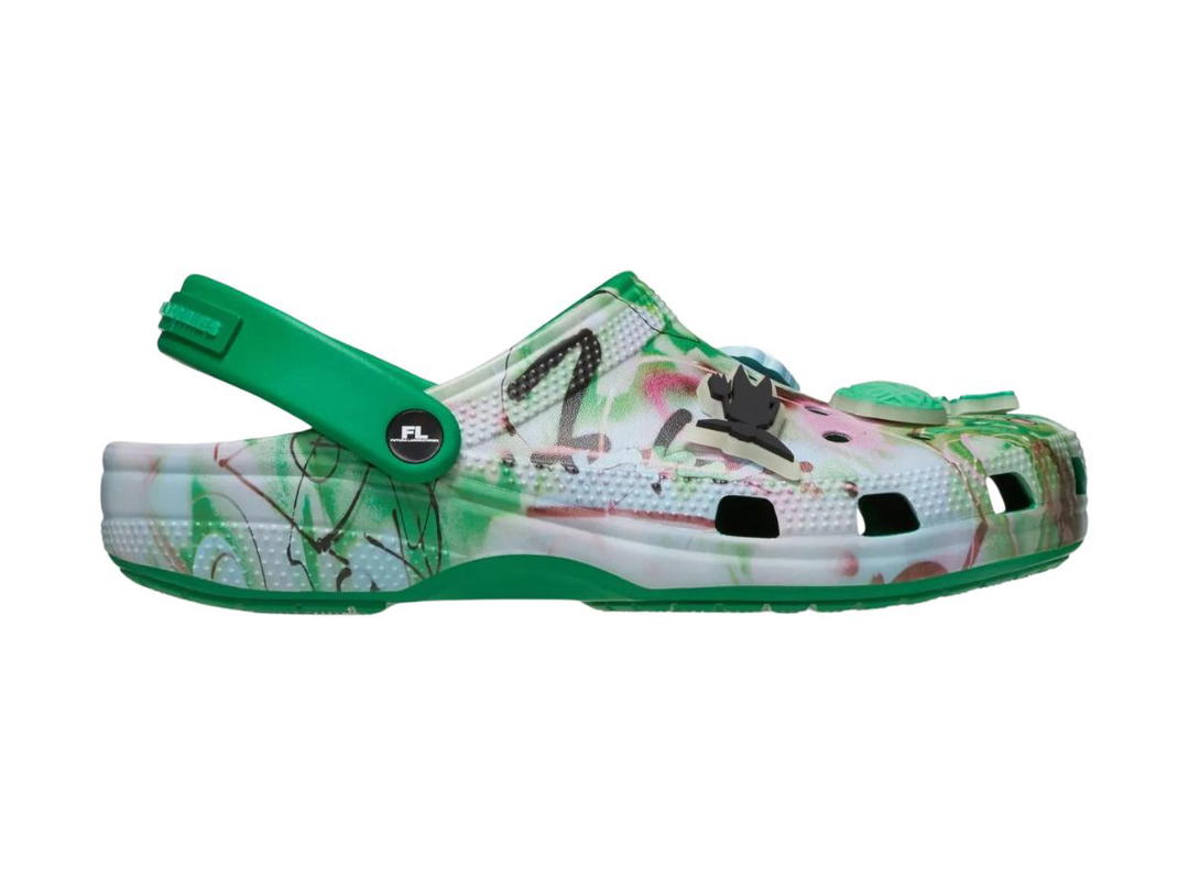 Crocs Crocs Classic Clog Futura Laboratories Green Ivy