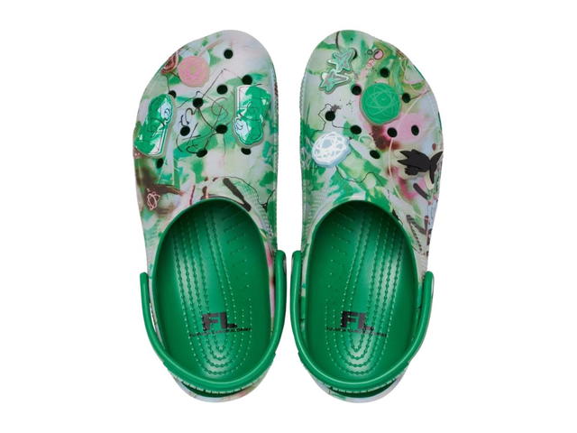 Crocs Crocs Classic Clog Futura Laboratories Green Ivy - view 4