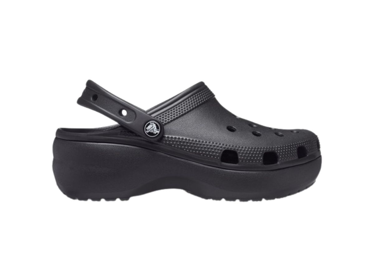 Crocs Crocs Classic Platform Clog Black (W)