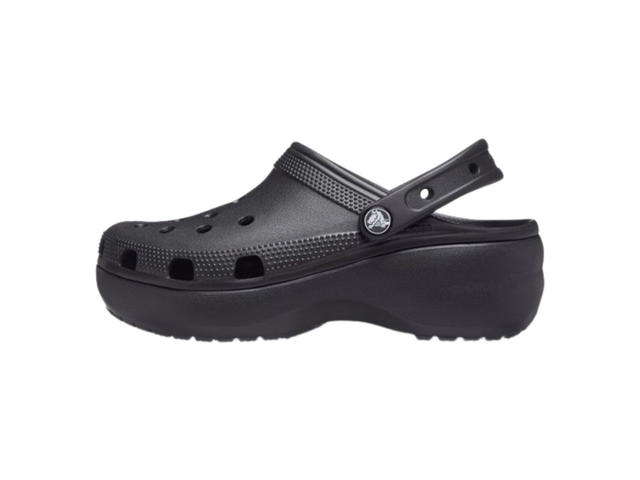 Crocs Crocs Classic Platform Clog Black (W) - view 2