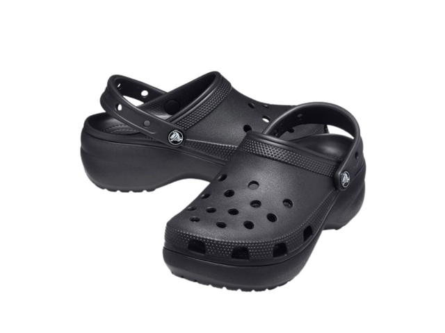 Crocs Crocs Classic Platform Clog Black (W) - view 3