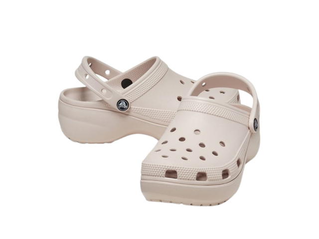 Crocs Crocs Classic Platform Clog Pink (W) - view 3