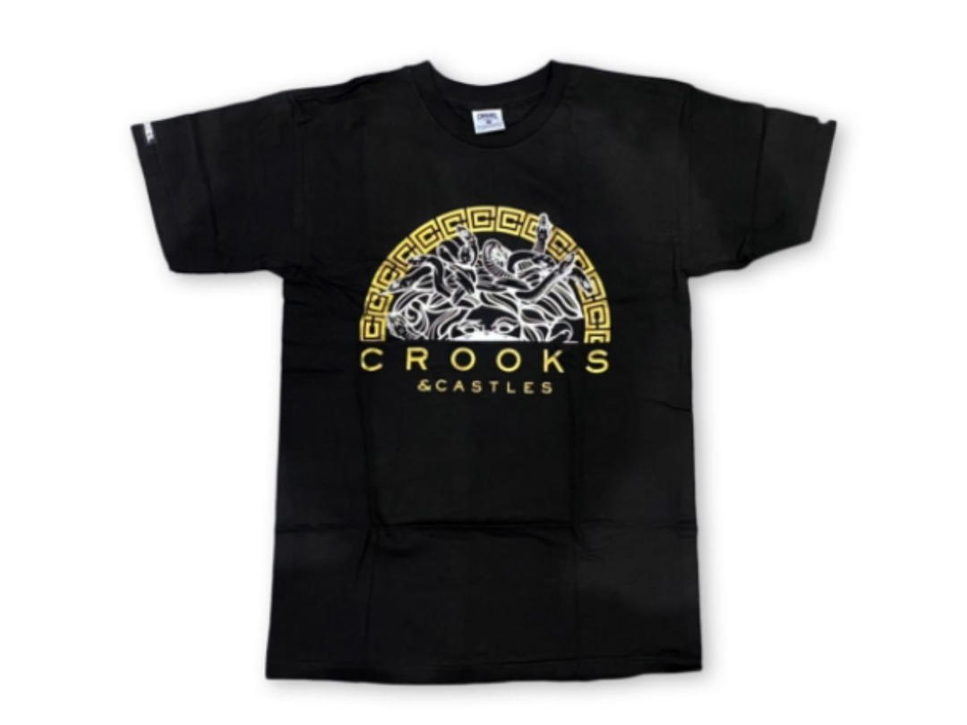 Crooks & Castles Crooks & Castles BANDIT 2.0 Tee Black