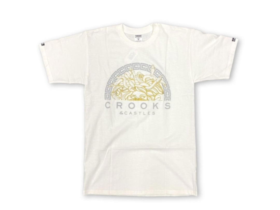 Crooks & Castles Crooks & Castles BANDIT 2.0 Tee White