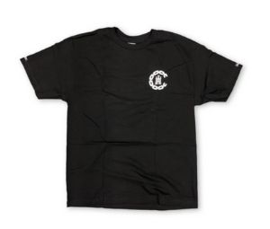 Buy Crooks & Castles Chain Castle Tee Black at Sasom – Authentic and Ready to Ship