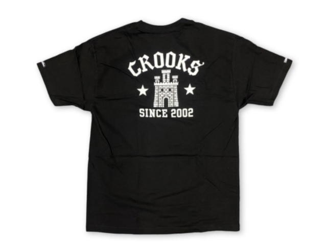 Crooks & Castles Crooks & Castles Chain Castle Tee Black - view 2