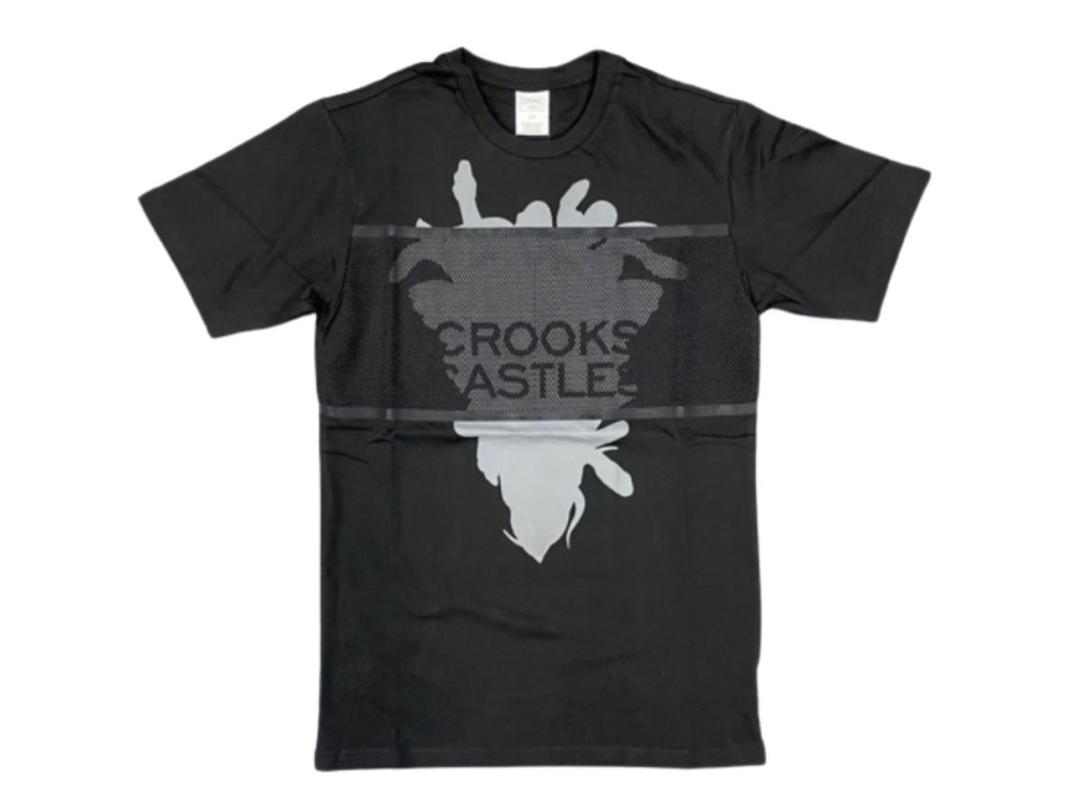 Crooks & Castles Crooks & Castles CRYPTIC MEDUSA Tee Black