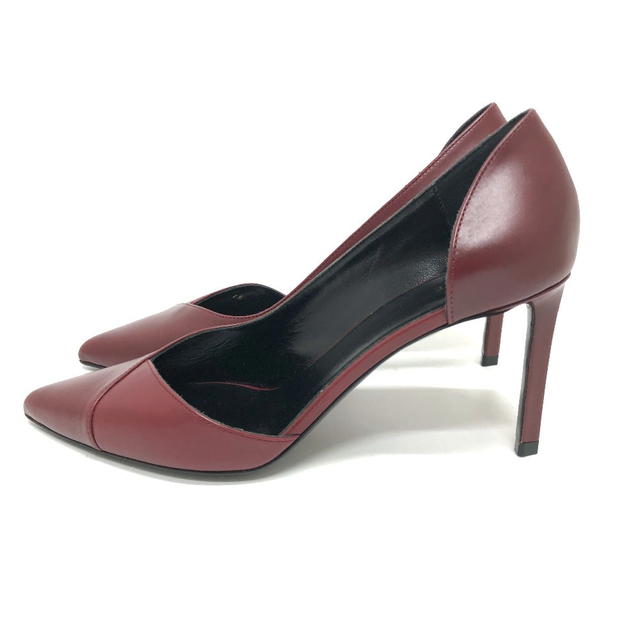 Celine Cross Leather Pumps Shoes High Heelspumps - view 5