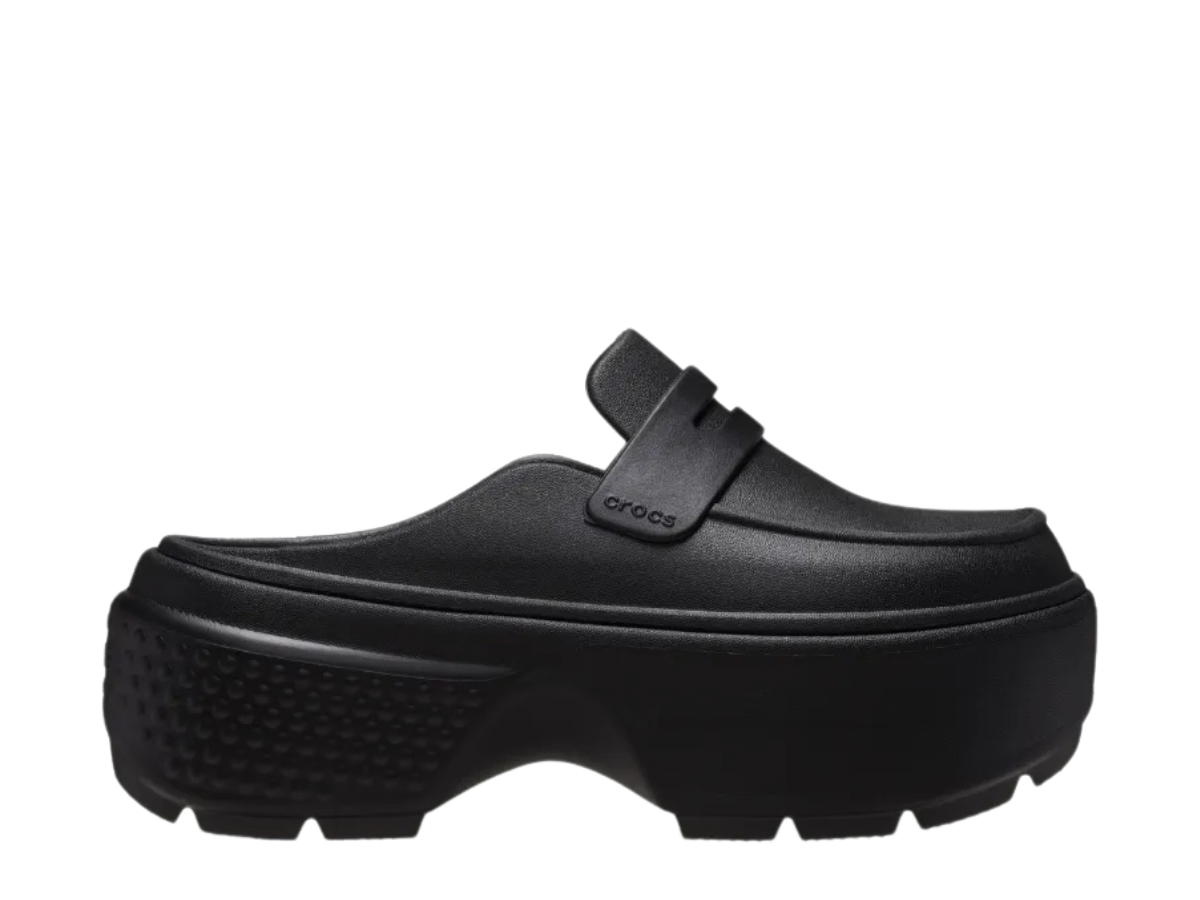 Crocs Cross Stomp Loafer Black