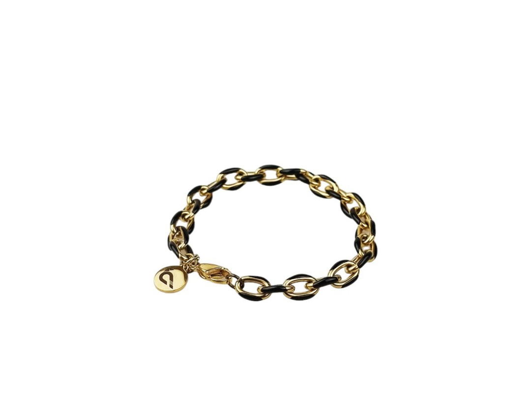 Crowcinz Crowcinz Enamel Bracelet (Black)