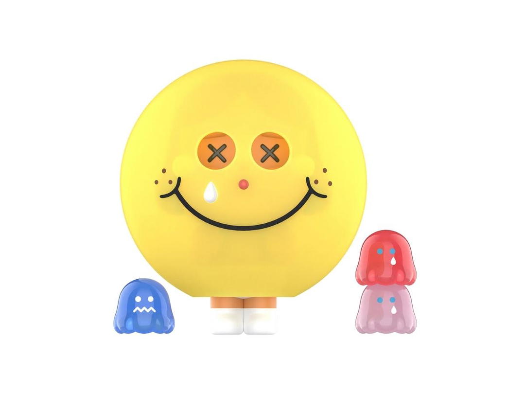 Pop Mart (เช็คการ์ด) Pop Mart Crybaby Happie (Monster's Tears Series)