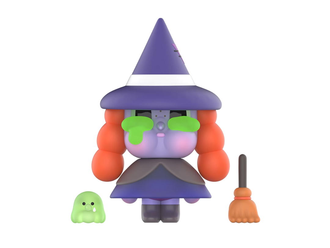 Pop Mart (เช็คการ์ด) Pop Mart Crybaby Witch Wish (Monster's Tears Series)