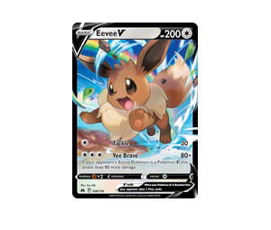Buy Pokemon Eevee V [CRZ 108/159] Sword & Shield "Crown Zenith" (EN) at Sasom – Authentic and Ready to Ship