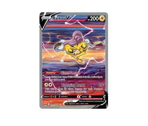 Buy Pokemon Raikou V [CRZ GG41/GG70] Sword & Shield "Crown Zenith Galarian Gallery" (EN) at Sasom – Authentic and Ready to Ship
