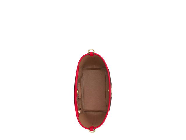 Coach Coach City Bucket Bag In Signature Canvas Walnut Bold Red - view 3