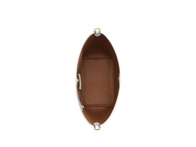 Coach Coach City Large Bucket Bag In Signature Canvas Sand Chalk - view 3