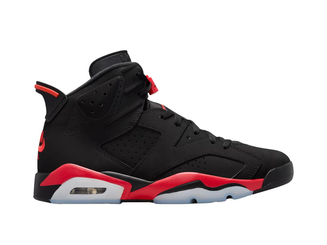 Nike Air Jordan 6 Reverse Infrared Black Light Crimson
